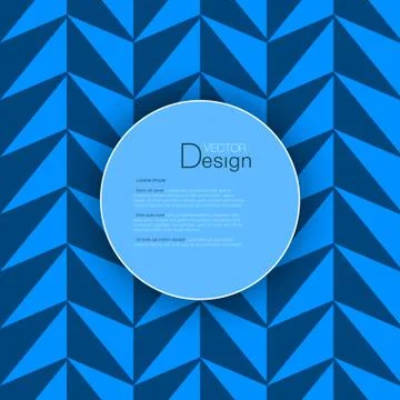 Abstract Background with Text Box Stock Illustration