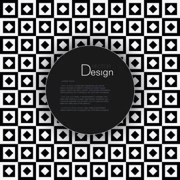 Abstract Background with Text Box Stock Illustration