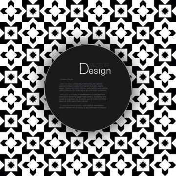 Abstract Background with Text Box Stock Illustration