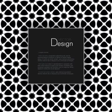 Abstract Background with Text Box Stock Illustration