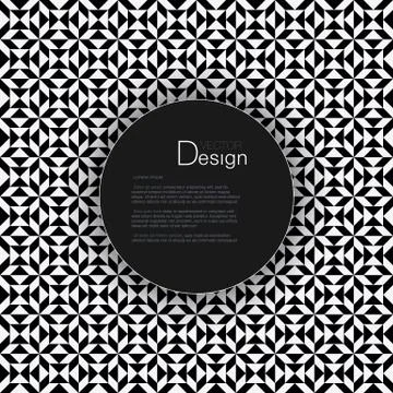 Abstract Background with Text Box Stock Illustration