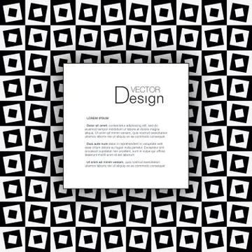 Abstract Background with Text Box Stock Illustration