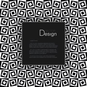 Abstract Background with Text Box Illustrazione stock