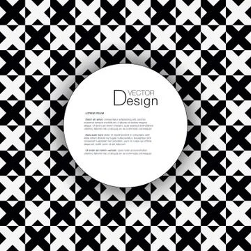 Abstract Background with Text Box Stock Illustration