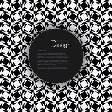 Abstract Background with Text Box Stock Illustration