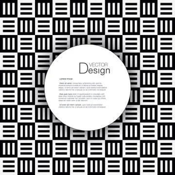 Abstract Background with Text Box Stock Illustration