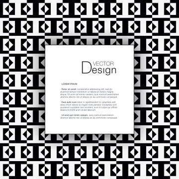 Abstract Background with Text Box Stock Illustration