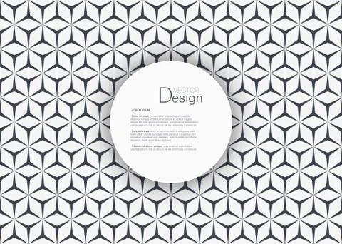 Abstract Background with Text Box or Individual Pattern Illustrazione stock
