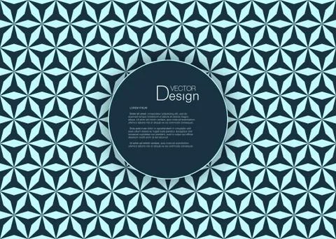 Abstract Background with Text Box or Individual Pattern Stock Illustration