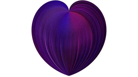Abstract background with a textural gradient purple heart. Stock Illustration