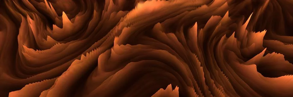 Abstract background, texture of a alien planet, abstract surface texture. 3d Stock Illustration