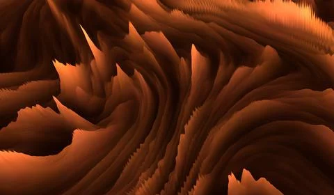 Abstract background, texture of a alien planet, abstract surface texture. 3d Stock Illustration