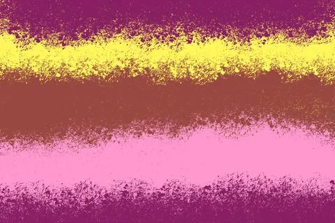 Abstract background texture created by striped multicolored splattered paints Stock Illustration