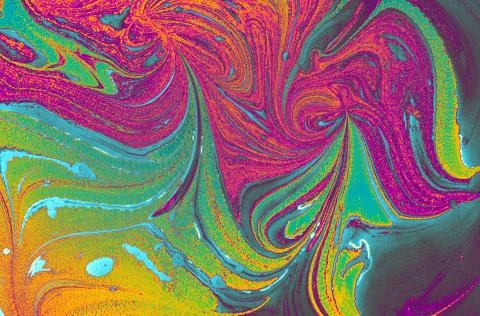 Abstract background  texture with  Ebru marbling painting with circle pattern Stock Illustration