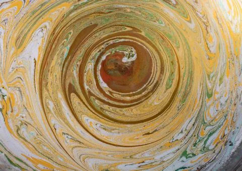 Abstract background  texture with  Ebru marbling painting with circle pattern Stock Illustration