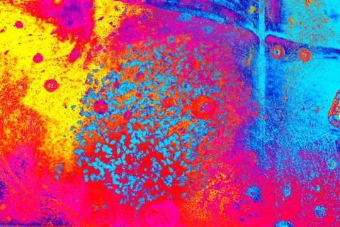 Abstract background  texture with  Ebru marbling painting with circle pattern Foto stock