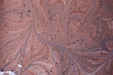 Abstract background texture with  Ebru marbling painting with patterns Stock Photos