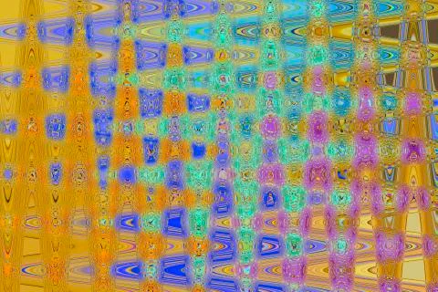 Abstract background texture in the form of chaotic colored shapes Stock Illustration