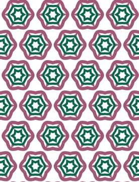 Abstract background texture in geometric ornamental style. Seamless design. Stock Illustration