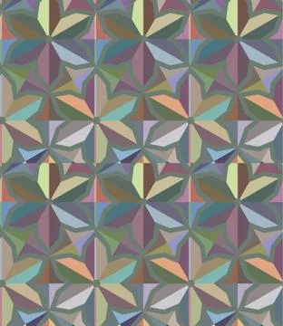 Abstract background texture in geometric ornamental style. Seamless design. Stock-Illustration