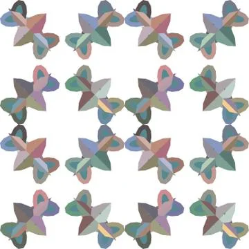 Abstract background texture in geometric ornamental style. Seamless design. Stock-Illustration