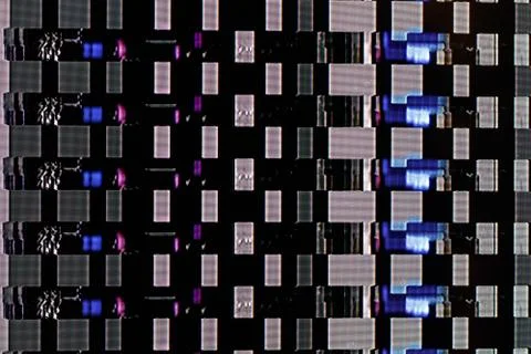 Abstract background texture, glitches, digital interference and distortion on Stock Photos