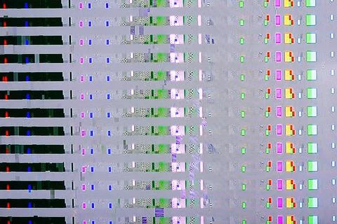 Abstract background texture. glitches, distortion on the screen broadcast dig 스톡 사진