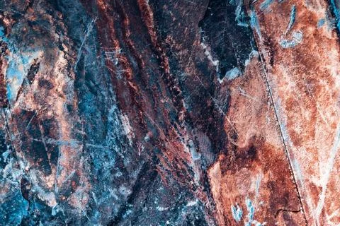 Abstract Background Texture Of Grungy Surface With Peeling Paint Stock Photos