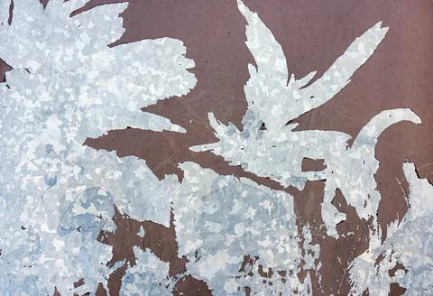 Abstract background. texture of lagging coated stainless steel sheet Stock Photos