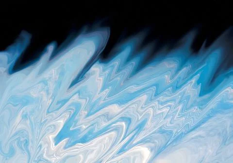 Abstract background texture of liquid fluid light blue flame marble wallpaper Stock Illustration