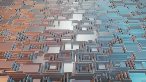 Abstract Background With Texture Maze Stock Footage 146877583
