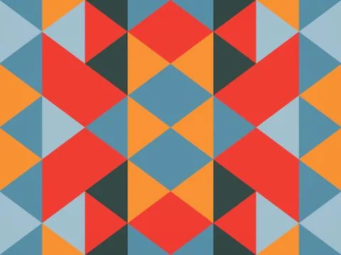 Abstract background texture with multicolor geometric pattern. Illustrazione stock