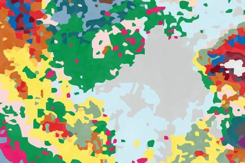 Abstract background texture n trendy shades with pixelated effect with copyspace Stock Illustration