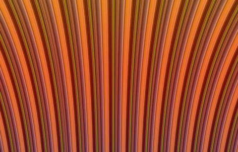 Abstract background texture plastic red brown - bend line illusion wave volum Illustrazione stock