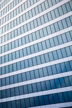 Abstract background texture with reflected in windows of modern office building Stock Photos