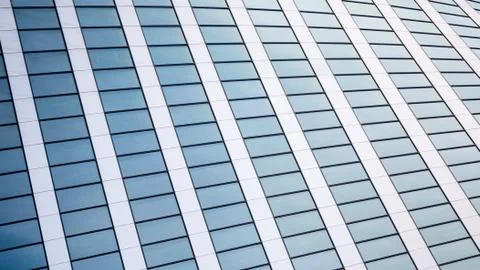 Abstract background texture with reflected in windows of modern office building 写真素材