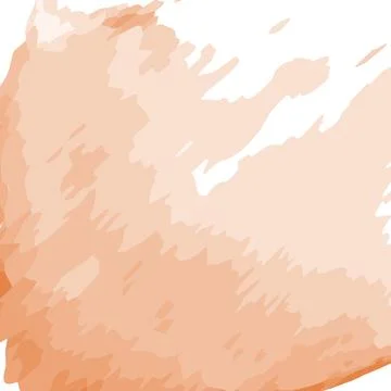 Abstract background texture in trendy autumn orange colors in watercolor manner. Stock Illustration