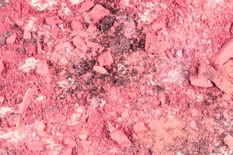 Abstract background texture with vibrant pink makeup powder 写真素材