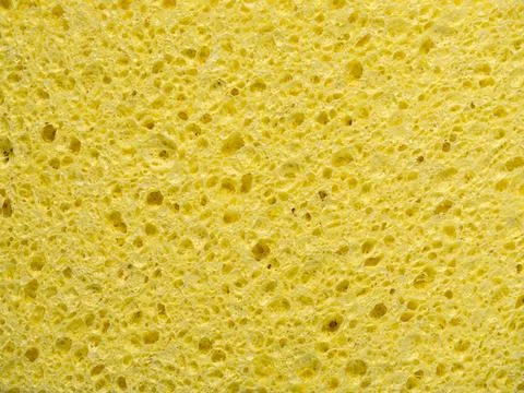 Abstract background with texture of washing sponge in close-up Stock Photos