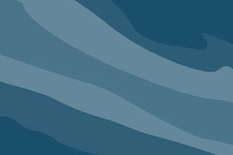 Abstract background texture of wave lines in trendy grange shade blue Illustrazione stock