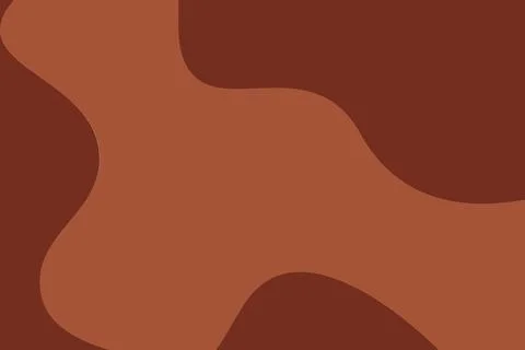 Abstract Background texture of wave lines in trendy chocolate and coffee shades Stock Illustration