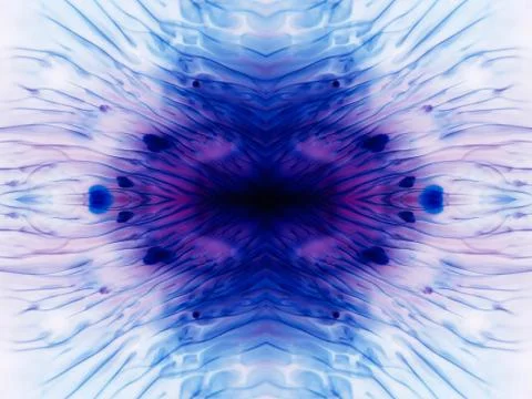 Abstract background of thread like color splotch Stock Illustration