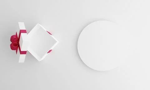 Abstract background, Top view of geometry circle shape podium for product, .. Stock Photos