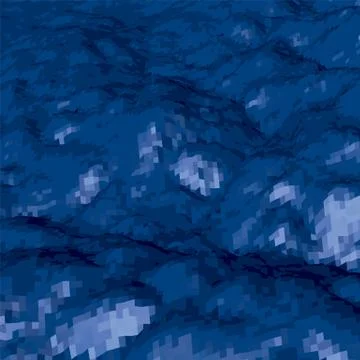 Abstract background with topographic landscape map and pixelated structure wi Stock Illustration