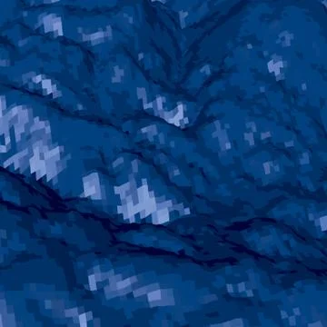 Abstract background with topographic landscape map and pixelated structure wi Stock Illustration
