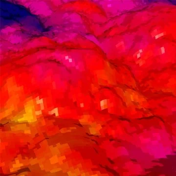 Abstract background with topographic landscape map and pixelated structure wi Stock Illustration