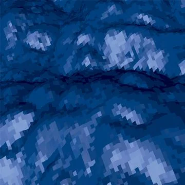 Abstract background with topographic landscape map and pixelated structure wi Stock Illustration