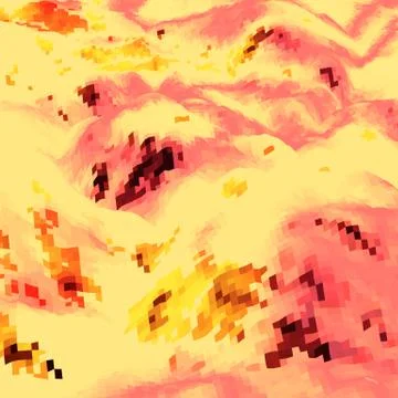 Abstract background with topographic landscape map and pixelated structure wi Stock Illustration