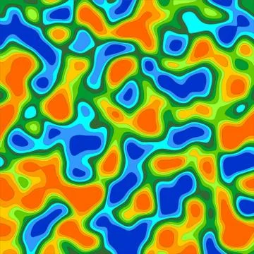 Abstract background with topographic landscape map and pixelated structure Stockillustratie