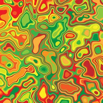 Abstract background with topographic landscape map and pixelated structure イラスト素材